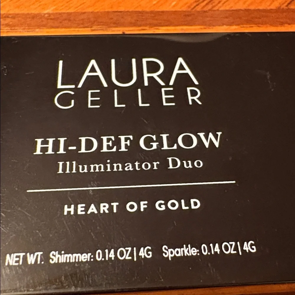 New! Laura Geller Hi-Def Glow Illuminati’s Duo heart of gold